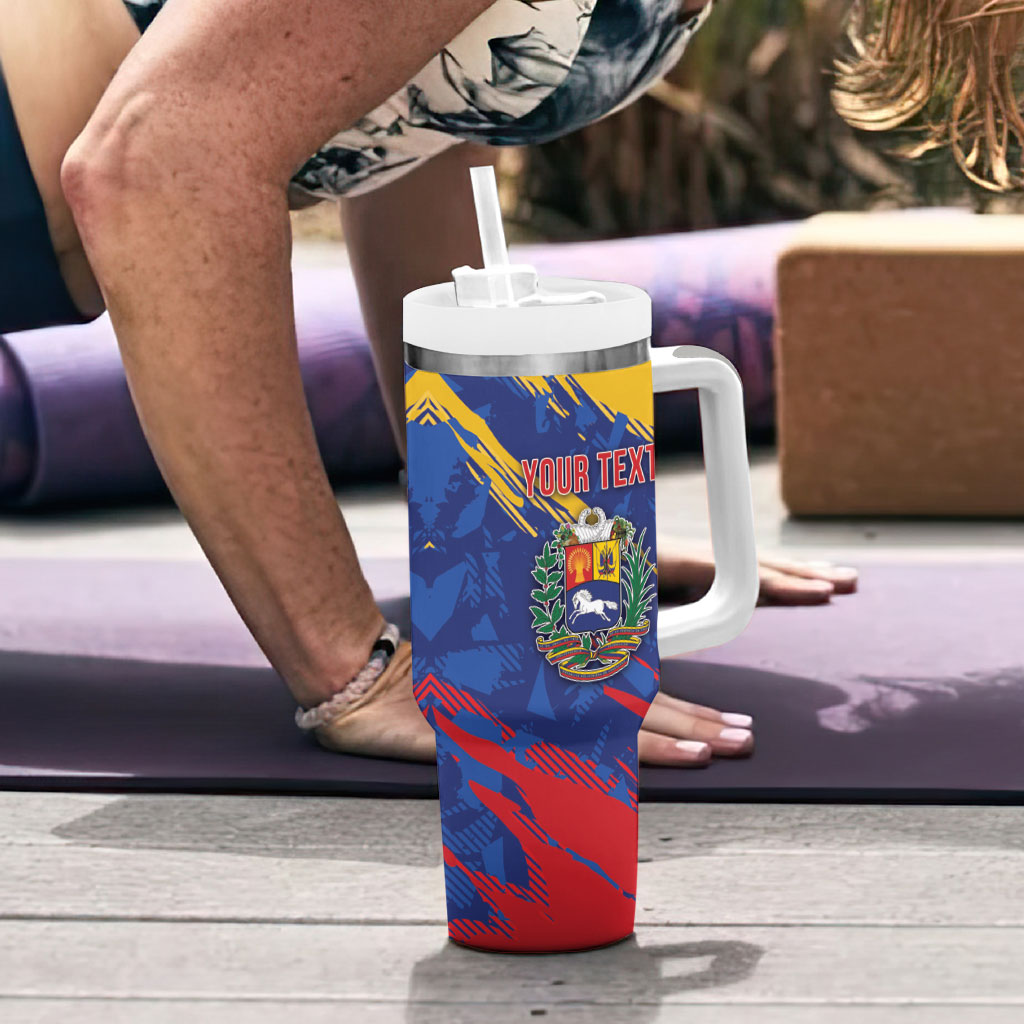 Personalized Venezuela Flag Day Tumbler With Handle 220th Anniversary Heritage Pride