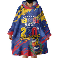 Personalized Venezuela Flag Day Wearable Blanket Hoodie 220th Anniversary Heritage Pride