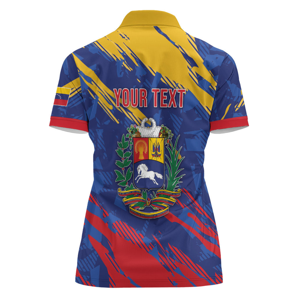 Personalized Venezuela Flag Day Women Polo Shirt 220th Anniversary Heritage Pride