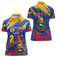 Personalized Venezuela Flag Day Women Polo Shirt 220th Anniversary Heritage Pride