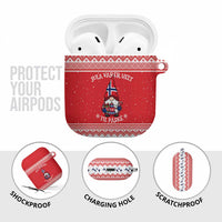 Norway Christmas AirPods Case Lovely Nordic Gnome - Wonder Print Shop
