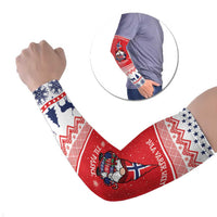 Norway Christmas Arm Sleeves Lovely Nordic Gnome - Wonder Print Shop