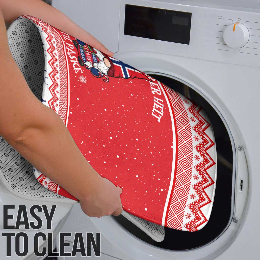 Norway Christmas Bathroom Set Lovely Nordic Gnome - Wonder Print Shop