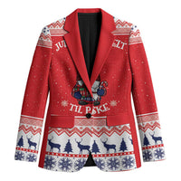 Norway Christmas Blazer Lovely Nordic Gnome - Wonder Print Shop