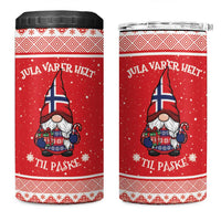 Norway Christmas 4 in 1 Can Cooler Tumbler Lovely Nordic Gnome - Wonder Print Shop