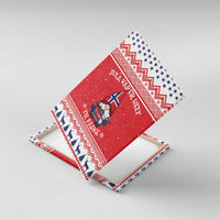 Norway Christmas Canvas Wall Art Lovely Nordic Gnome - Wonder Print Shop