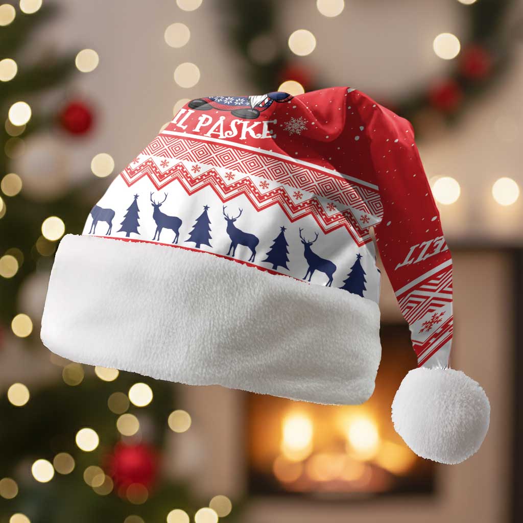 Norway Christmas Santa Hat Lovely Nordic Gnome - Wonder Print Shop