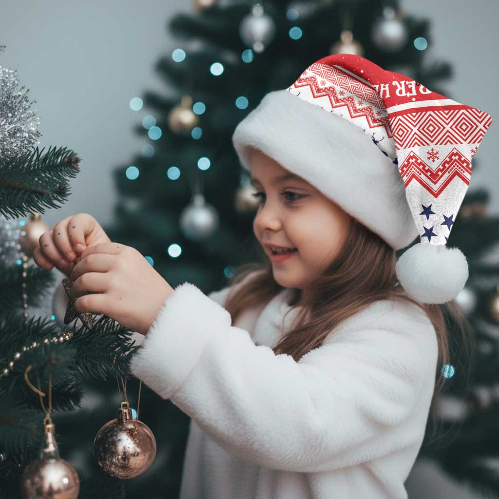 Norway Christmas Santa Hat Lovely Nordic Gnome - Wonder Print Shop