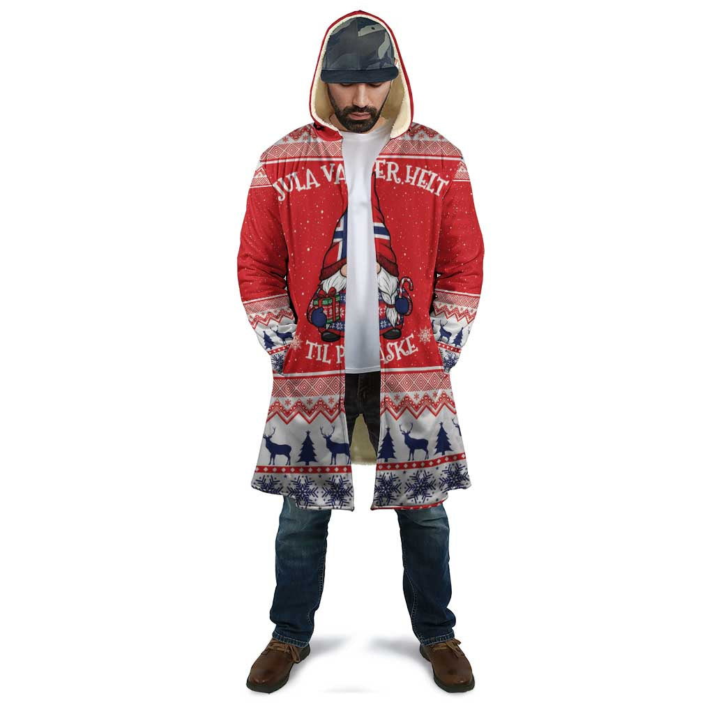 Norway Christmas Cloak Lovely Nordic Gnome - Wonder Print Shop