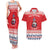 Norway Christmas Couples Matching Tank Maxi Dress and Hawaiian Shirt Lovely Nordic Gnome - Wonder Print Shop