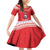Norway Christmas Family Matching Off Shoulder Short Dress and Hawaiian Shirt Lovely Nordic Gnome - Wonder Print Shop