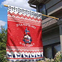 Norway Christmas Garden Flag Lovely Nordic Gnome - Wonder Print Shop