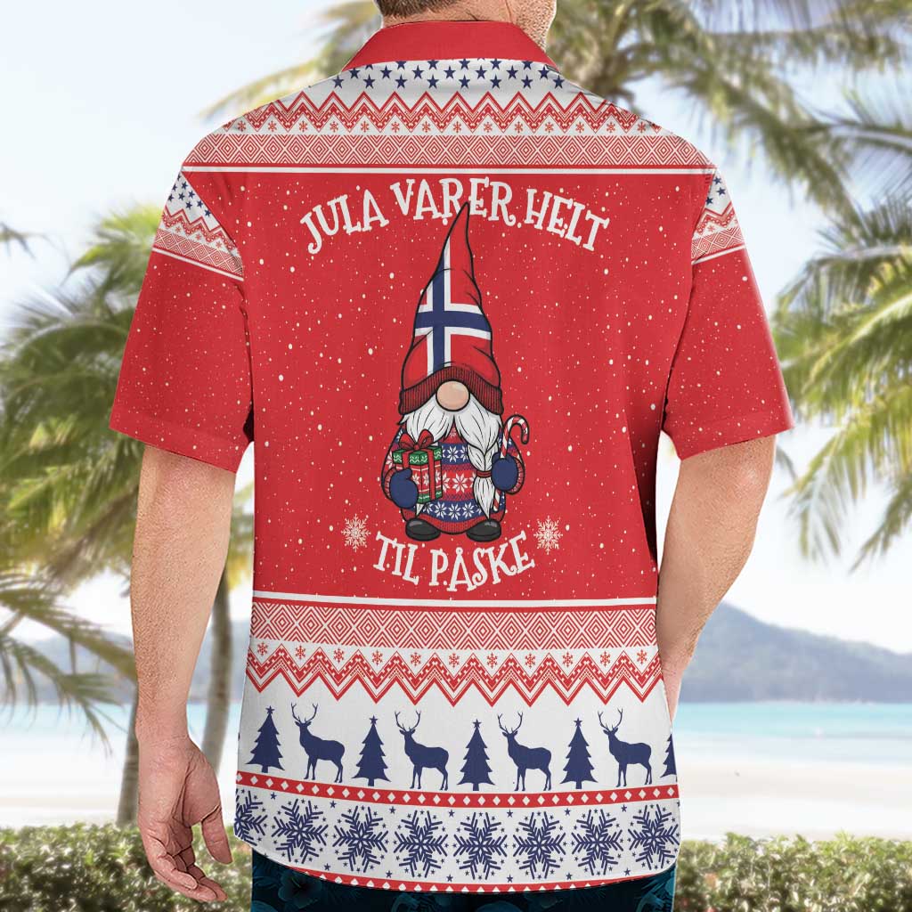 Norway Christmas Hawaiian Shirt Lovely Nordic Gnome - Wonder Print Shop