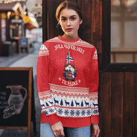 Norway Christmas Ugly Christmas Sweater Lovely Nordic Gnome - Wonder Print Shop