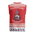 Norway Christmas Knitted V-Neck Vest Lovely Nordic Gnome - Wonder Print Shop