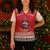 Norway Christmas Knitted V-Neck Vest Lovely Nordic Gnome - Wonder Print Shop