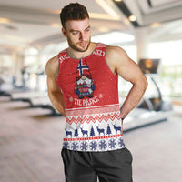 Norway Christmas Men Tank Top Lovely Nordic Gnome - Wonder Print Shop