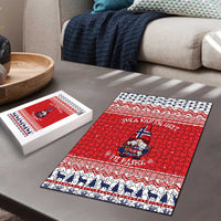Norway Christmas Puzzle Lovely Nordic Gnome - Wonder Print Shop