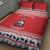 Norway Christmas Quilt Bed Set Lovely Nordic Gnome - Wonder Print Shop