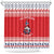 Norway Christmas Shower Curtain Lovely Nordic Gnome - Wonder Print Shop