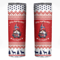 Norway Christmas Skinny Tumbler Lovely Nordic Gnome - Wonder Print Shop