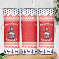 Norway Christmas Skinny Tumbler Lovely Nordic Gnome - Wonder Print Shop