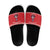 Norway Christmas Slide Sandals Lovely Nordic Gnome - Wonder Print Shop