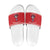 Norway Christmas Slide Sandals Lovely Nordic Gnome - Wonder Print Shop