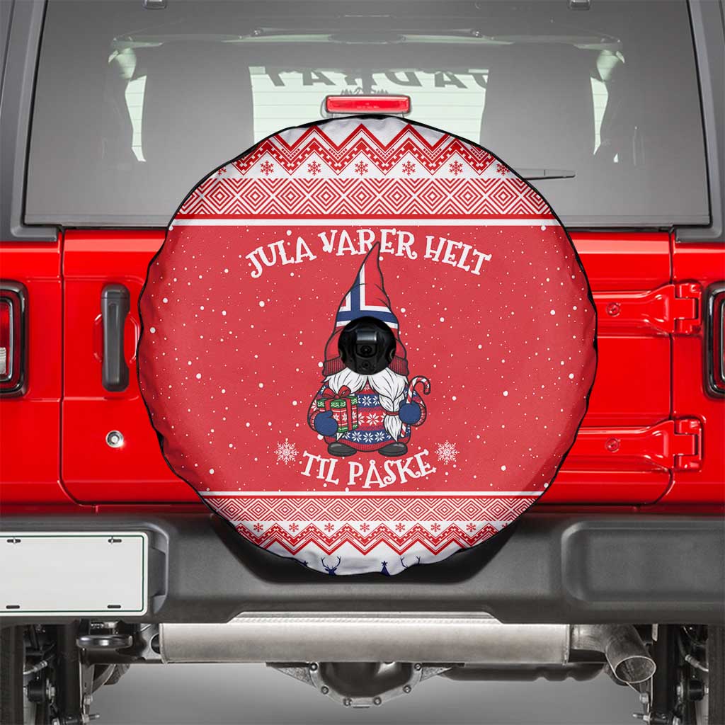 Norway Christmas Spare Tire Cover Lovely Nordic Gnome - Wonder Print Shop
