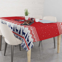 Norway Christmas Tablecloth Lovely Nordic Gnome - Wonder Print Shop
