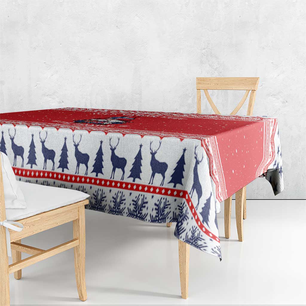 Norway Christmas Tablecloth Lovely Nordic Gnome - Wonder Print Shop