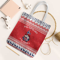 Norway Christmas Tote Bag Lovely Nordic Gnome - Wonder Print Shop