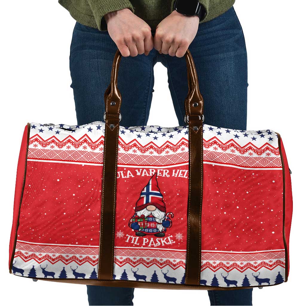 Norway Christmas Travel Bag Lovely Nordic Gnome - Wonder Print Shop