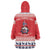 Norway Christmas Wearable Blanket Hoodie Lovely Nordic Gnome - Wonder Print Shop