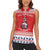Norway Christmas Women Sleeveless Polo Shirt Lovely Nordic Gnome - Wonder Print Shop