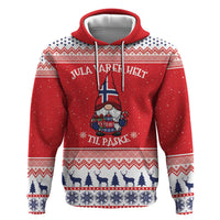 Norway Christmas Zip Hoodie Lovely Nordic Gnome - Wonder Print Shop