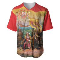 Spain National Day Baseball Jersey Christopher Columbus Discovery 1492