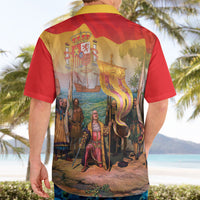 Spain National Day Hawaiian Shirt Christopher Columbus Discovery 1492