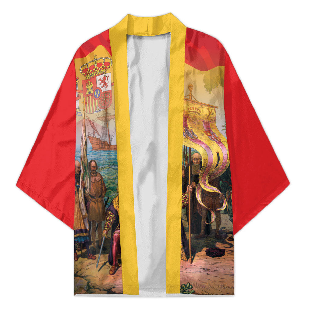 Spain National Day Kimono Christopher Columbus Discovery 1492