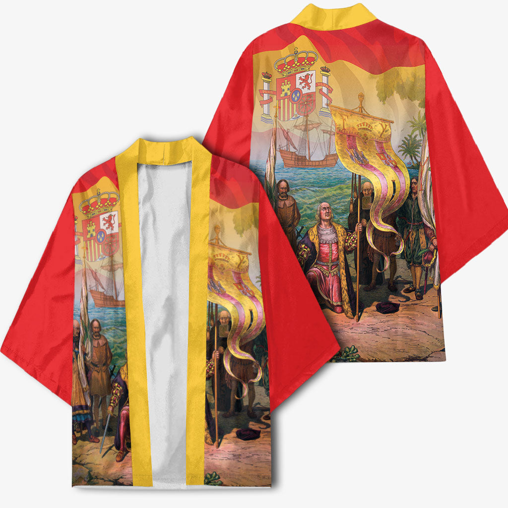 Spain National Day Kimono Christopher Columbus Discovery 1492