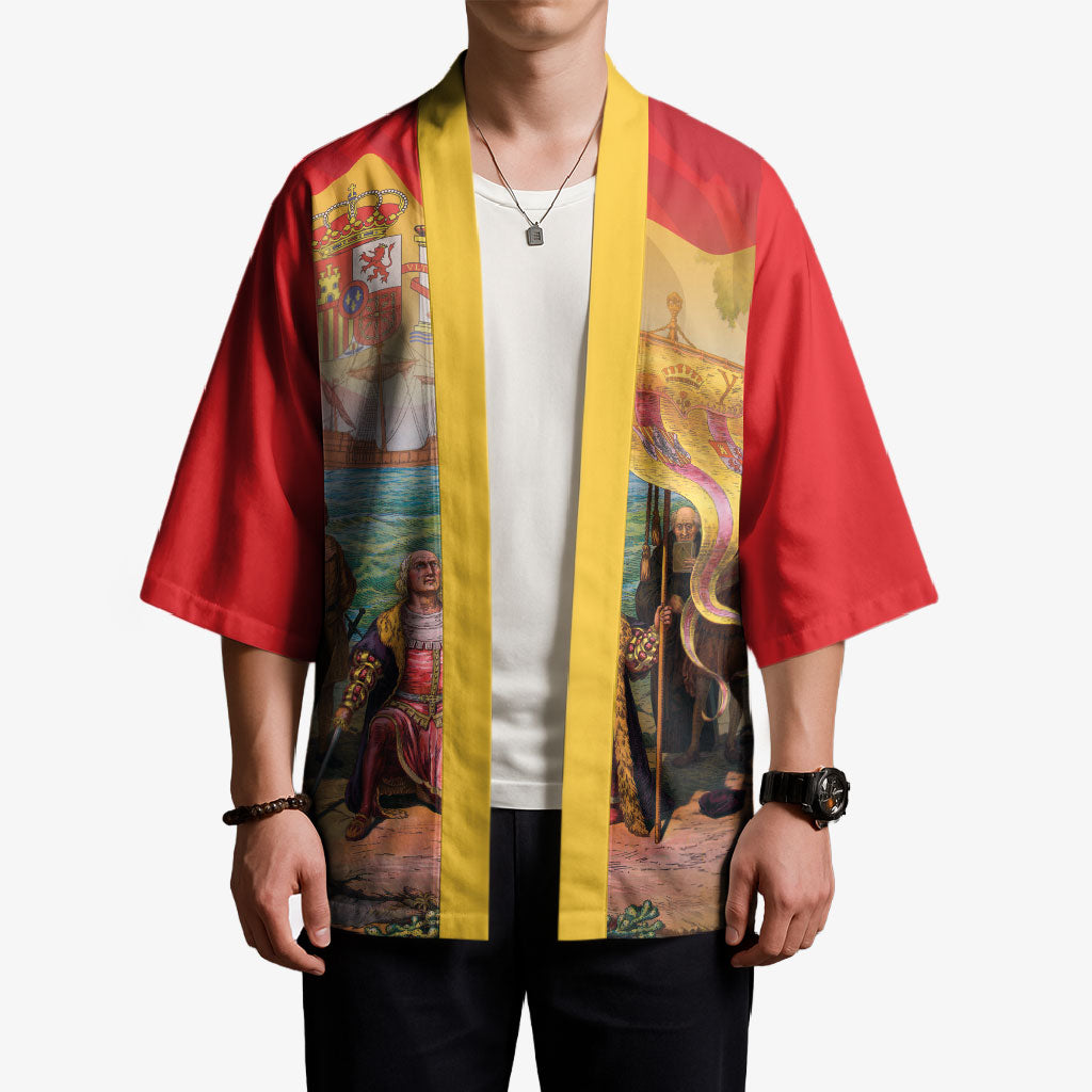 Spain National Day Kimono Christopher Columbus Discovery 1492