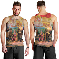 Spain National Day Men Tank Top Christopher Columbus Discovery 1492