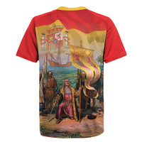 Spain National Day Rugby Jersey Christopher Columbus Discovery 1492
