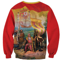 Spain National Day Sweatshirt Christopher Columbus Discovery 1492