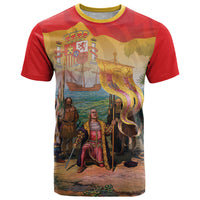 Spain National Day T Shirt Christopher Columbus Discovery 1492
