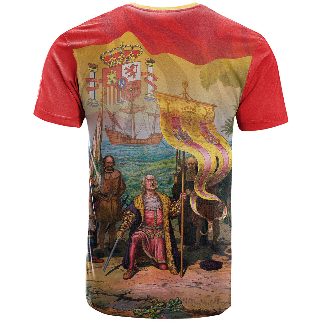 Spain National Day T Shirt Christopher Columbus Discovery 1492