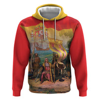 Spain National Day Zip Hoodie Christopher Columbus Discovery 1492