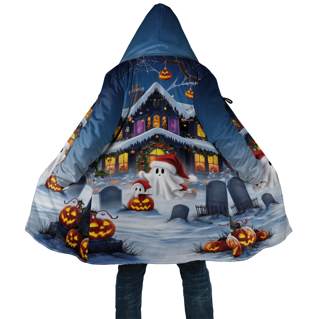 Halloween Christmas Cloak Funny Ghost Santa Christmas
