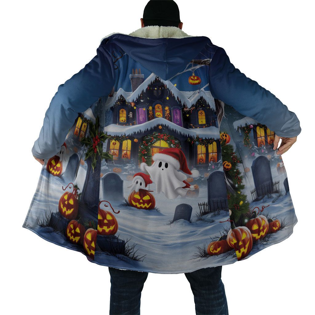 Halloween Christmas Cloak Funny Ghost Santa Christmas