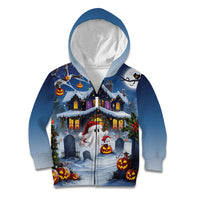 Halloween Christmas Kid Hoodie Funny Ghost Santa Christmas